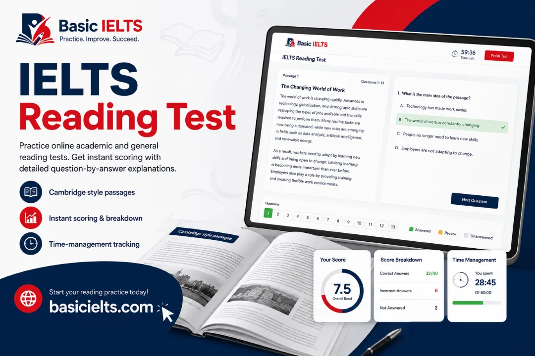 IELTS Reading Tests
