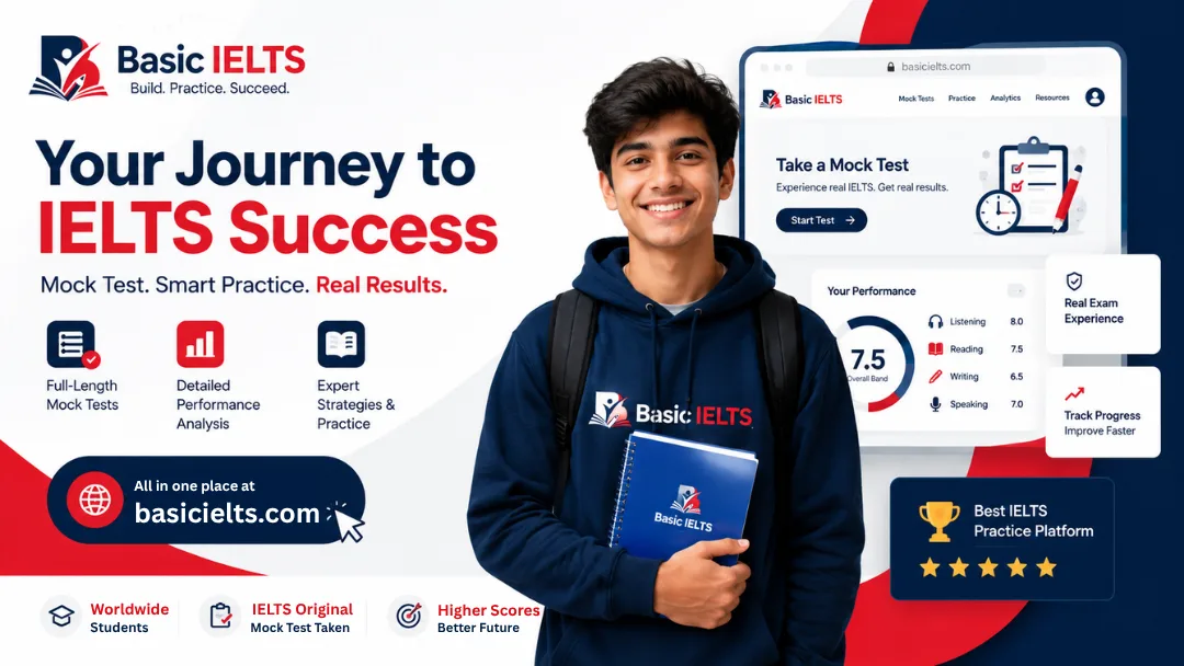 Basic IELTS free IELTS online mock test interface